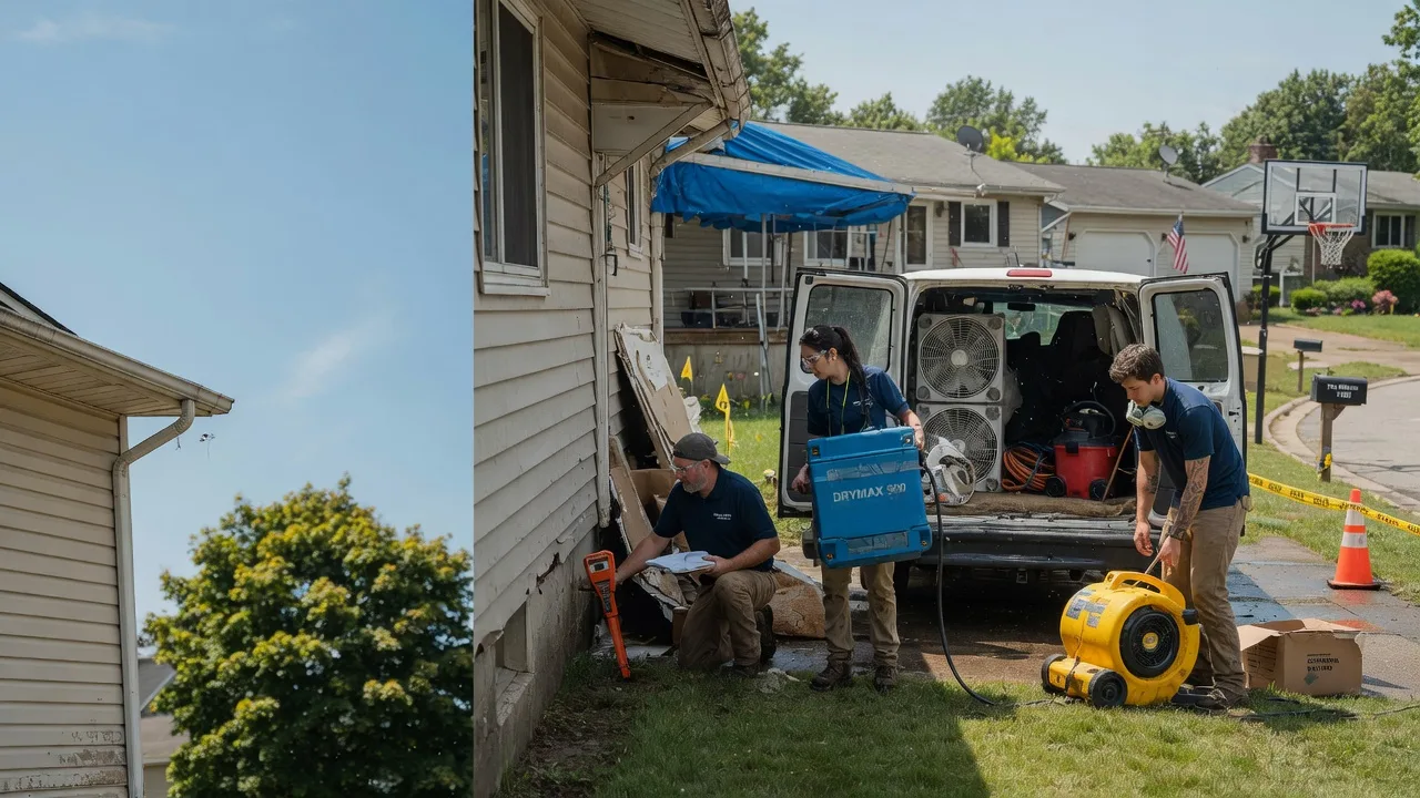 Ceiling Leak Cleanup in Carroll, IA near me